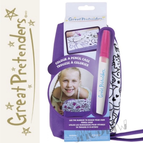 Color-In Pencil Case - Picture 1 of 4